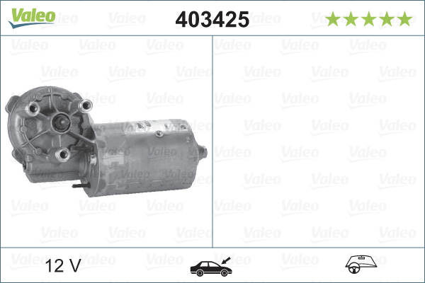 Motor stieračov VALEO